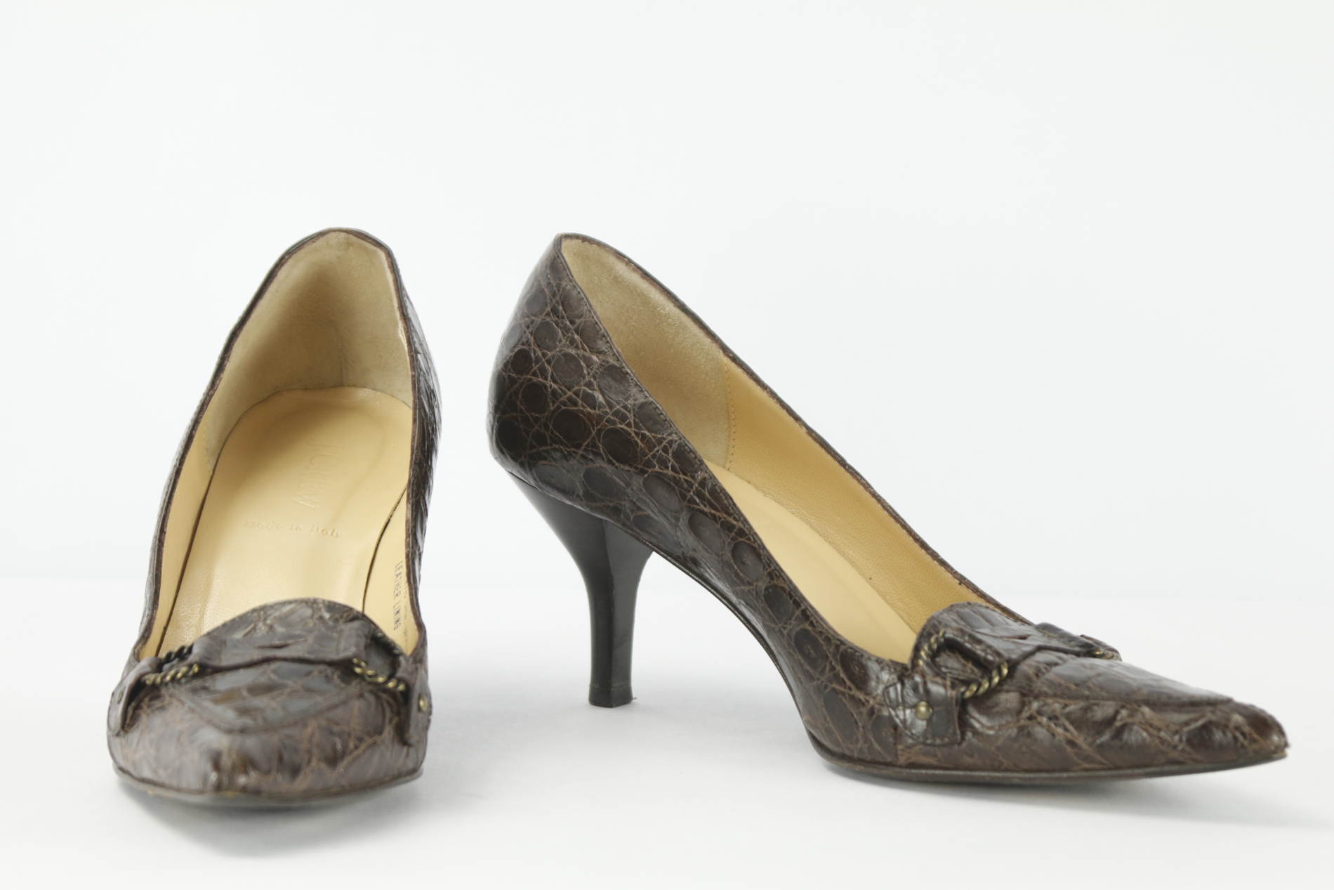 alligator high heels